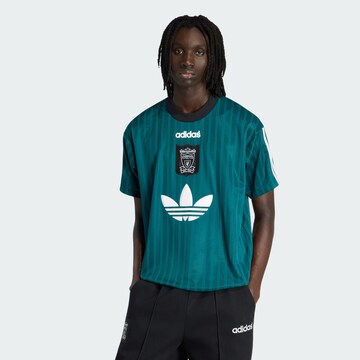ADIDAS PERFORMANCE - Camiseta de fútbol 'FC Liverpool 95' en verde: frente