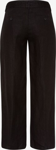 BRAX Regular Pleated Pants 'Maine' in Black: back