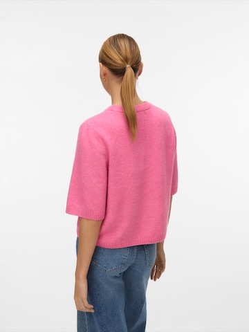VERO MODA Sweater 'VMBOOM' in Pink