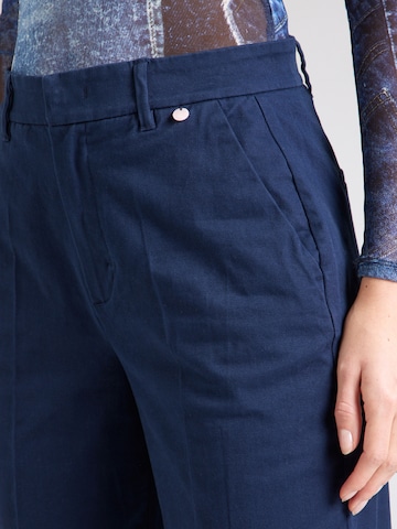 NÜMPH Regular Trousers 'REGIT' in Blue