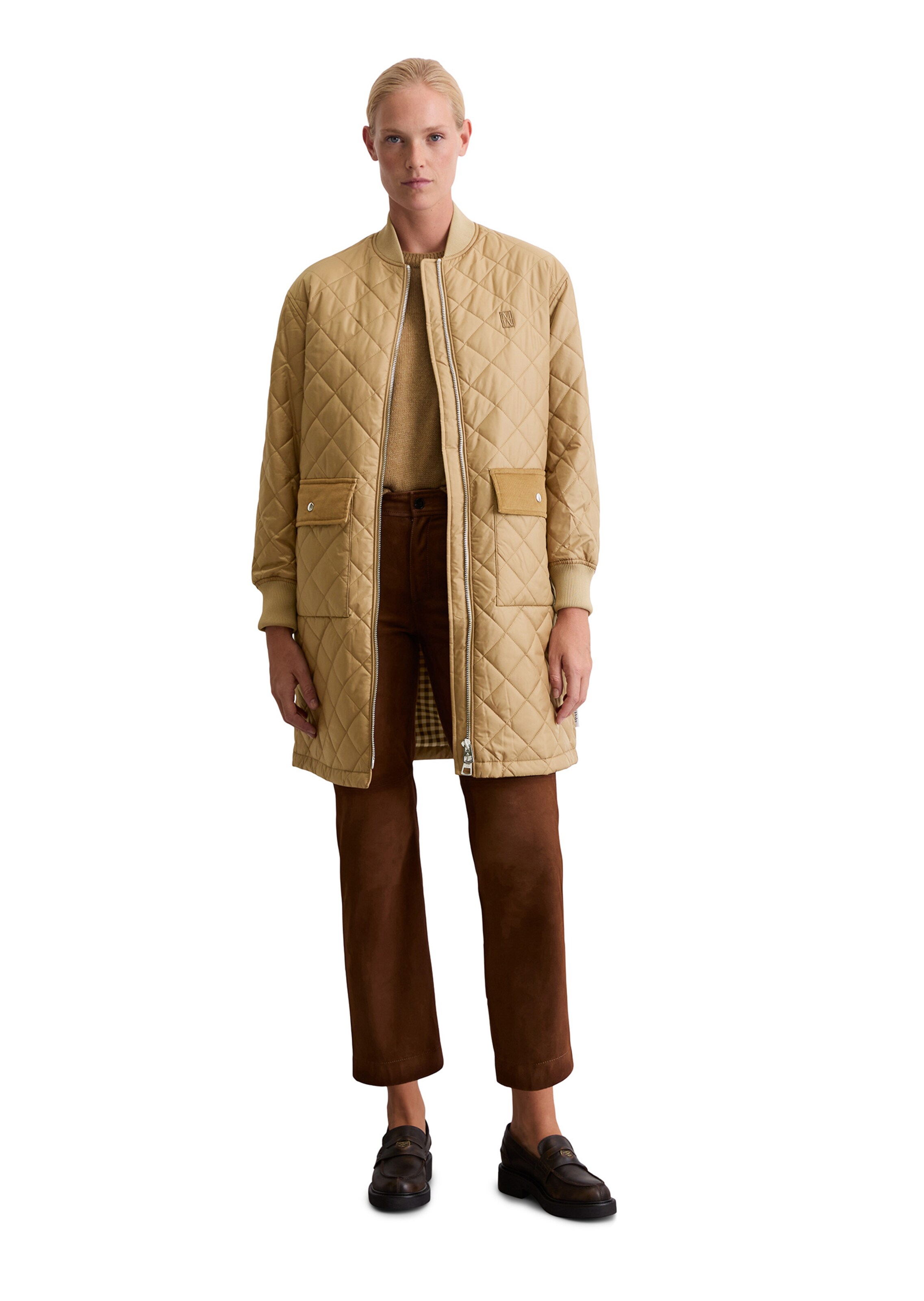 Marc O'Polo Between-seasons coat in Beige