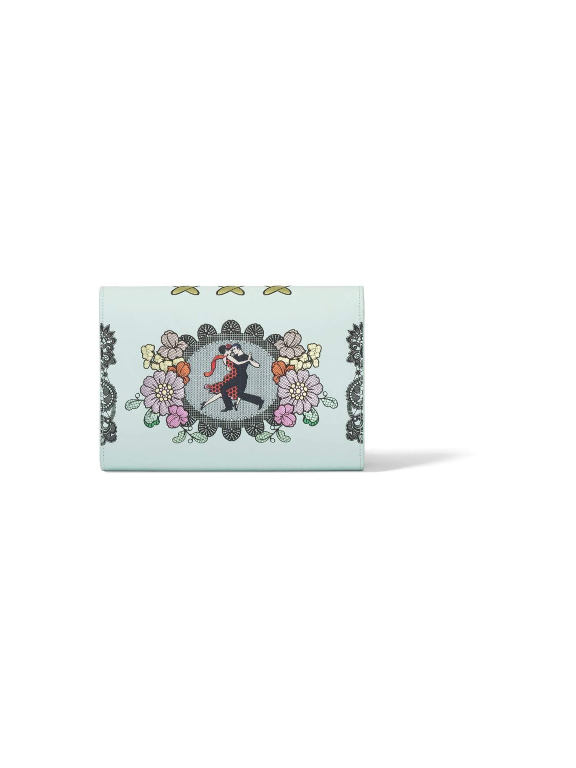 Braccialini - Bolso de noche 'Amor Latino' en azul