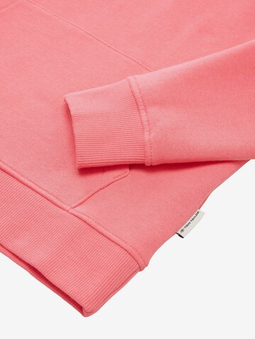 TOM TAILOR Sweatshirt i rosa