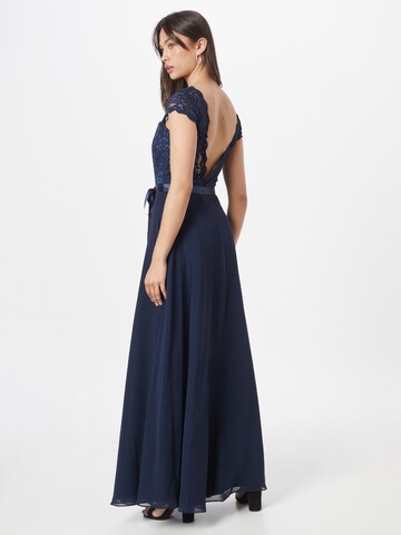 Robe de soirée SWING en bleu