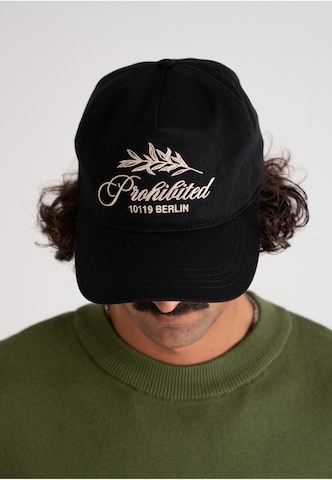 Prohibited Cap in Black