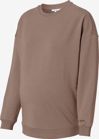 Sweat-shirt 'Hill' Noppies en marron : devant