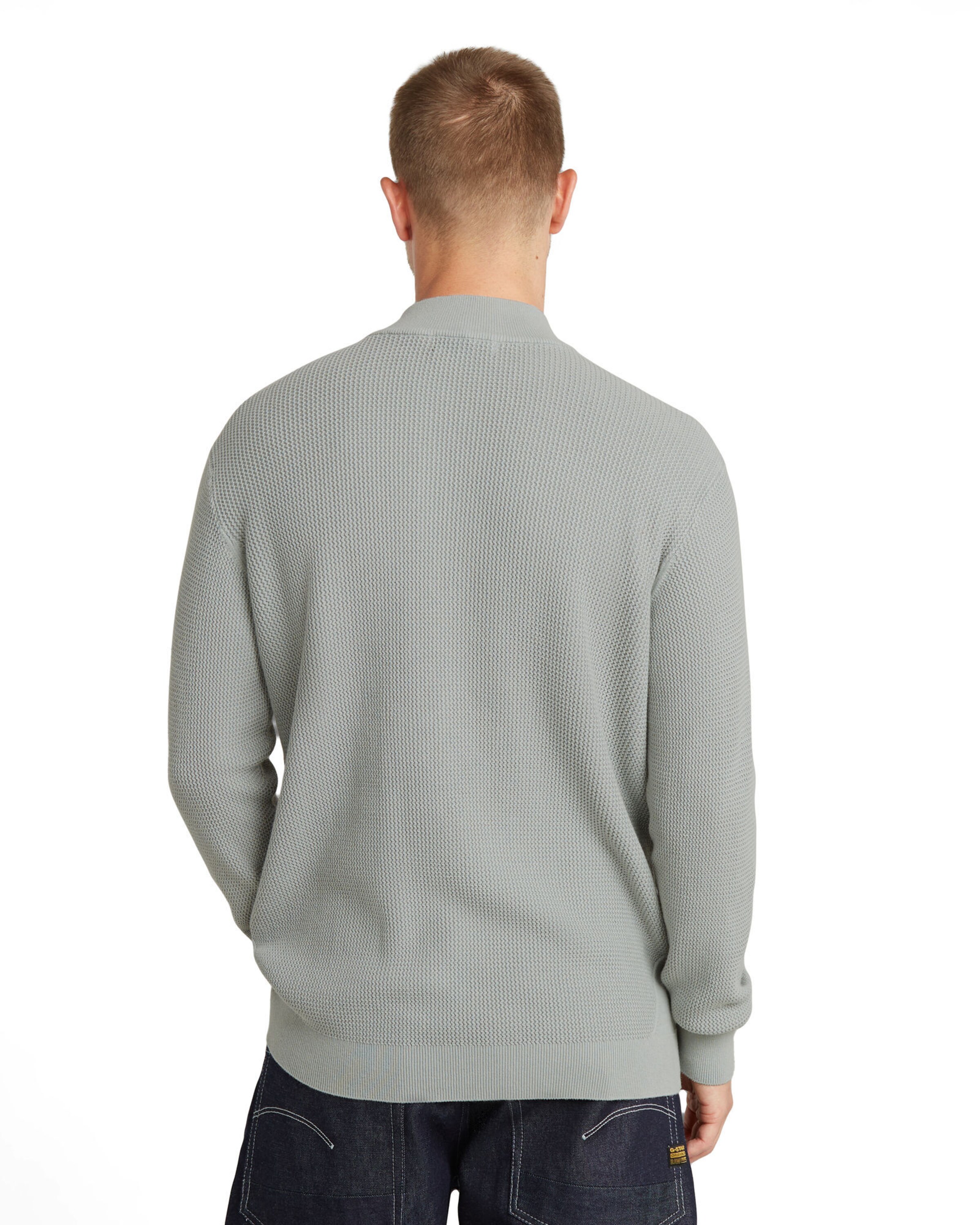 G-STAR Trui 'Skipper Serrated' in Grijs