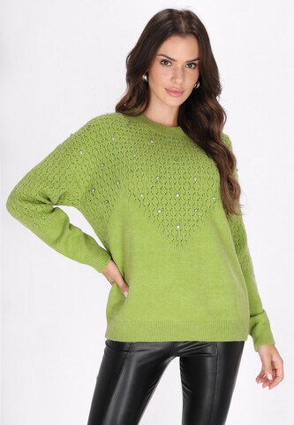 faina - Jersey en verde: frente