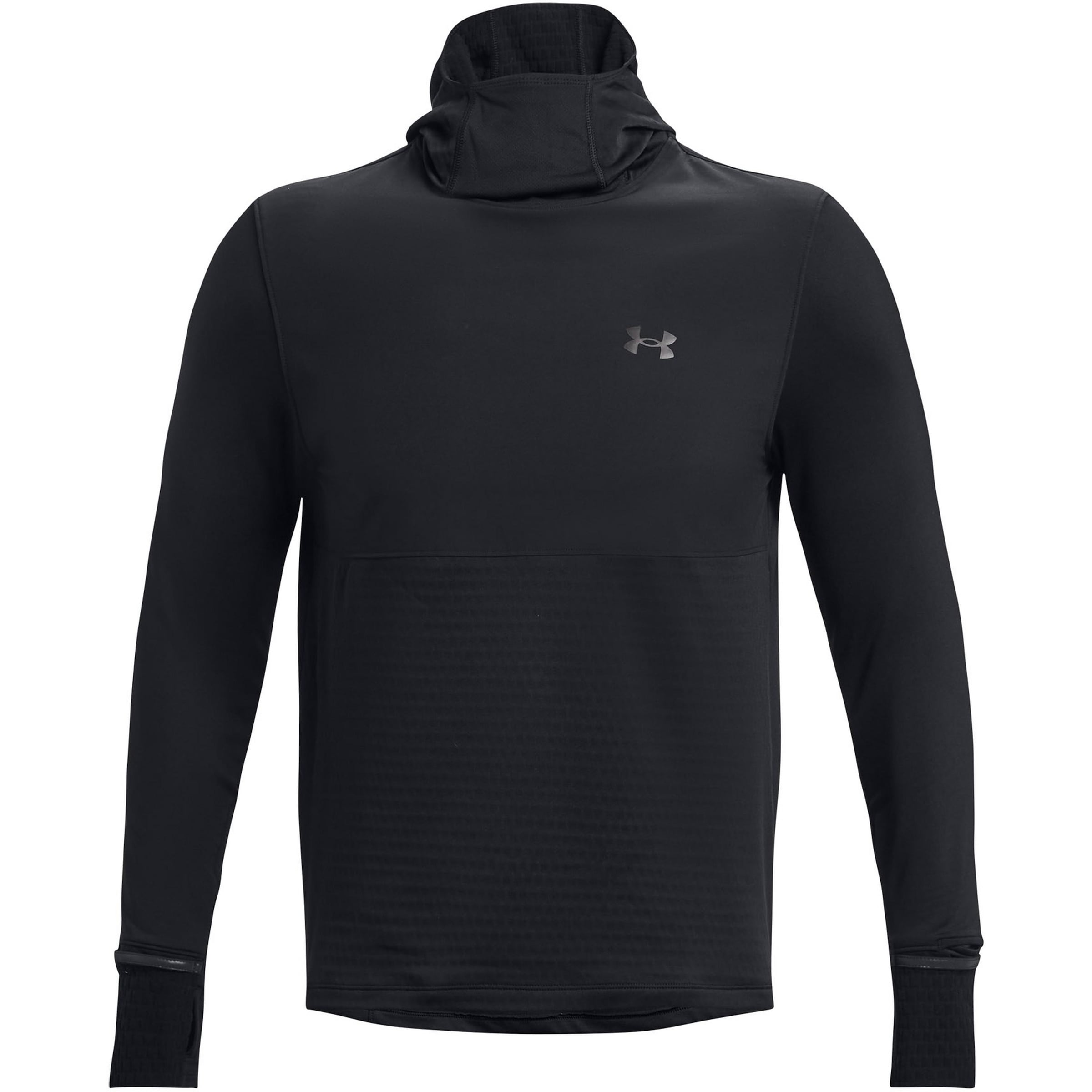 UNDER ARMOUR Sportsweatshirt 'Qualifier Cold' in Schwarz: Vorderseite
