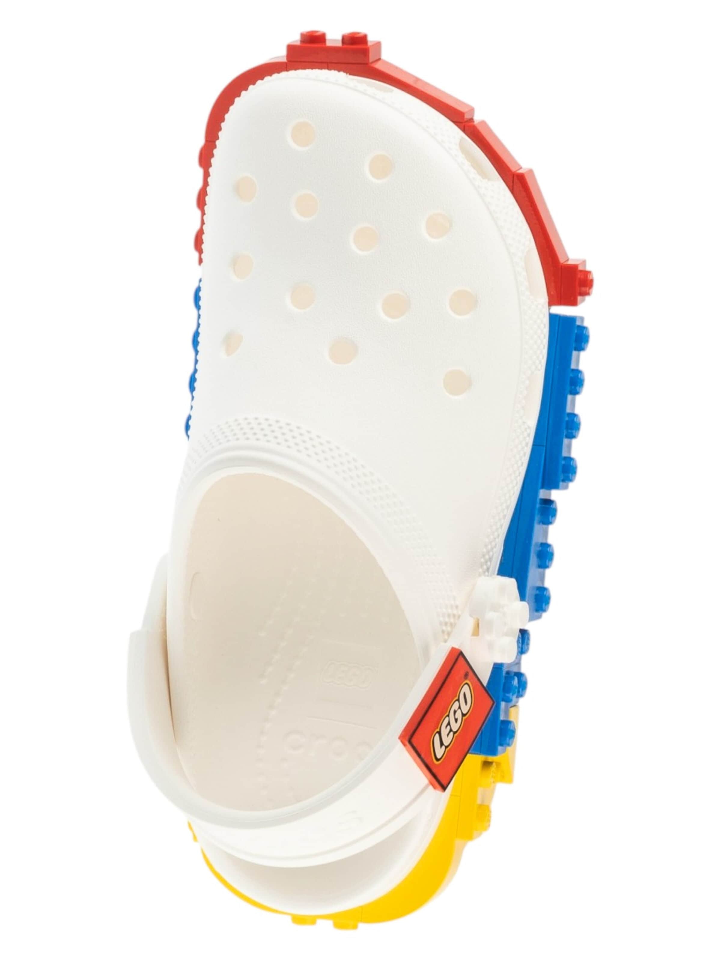 Crocs Sandalen 'Crocs LEGO Creativity Clog K' in Wit