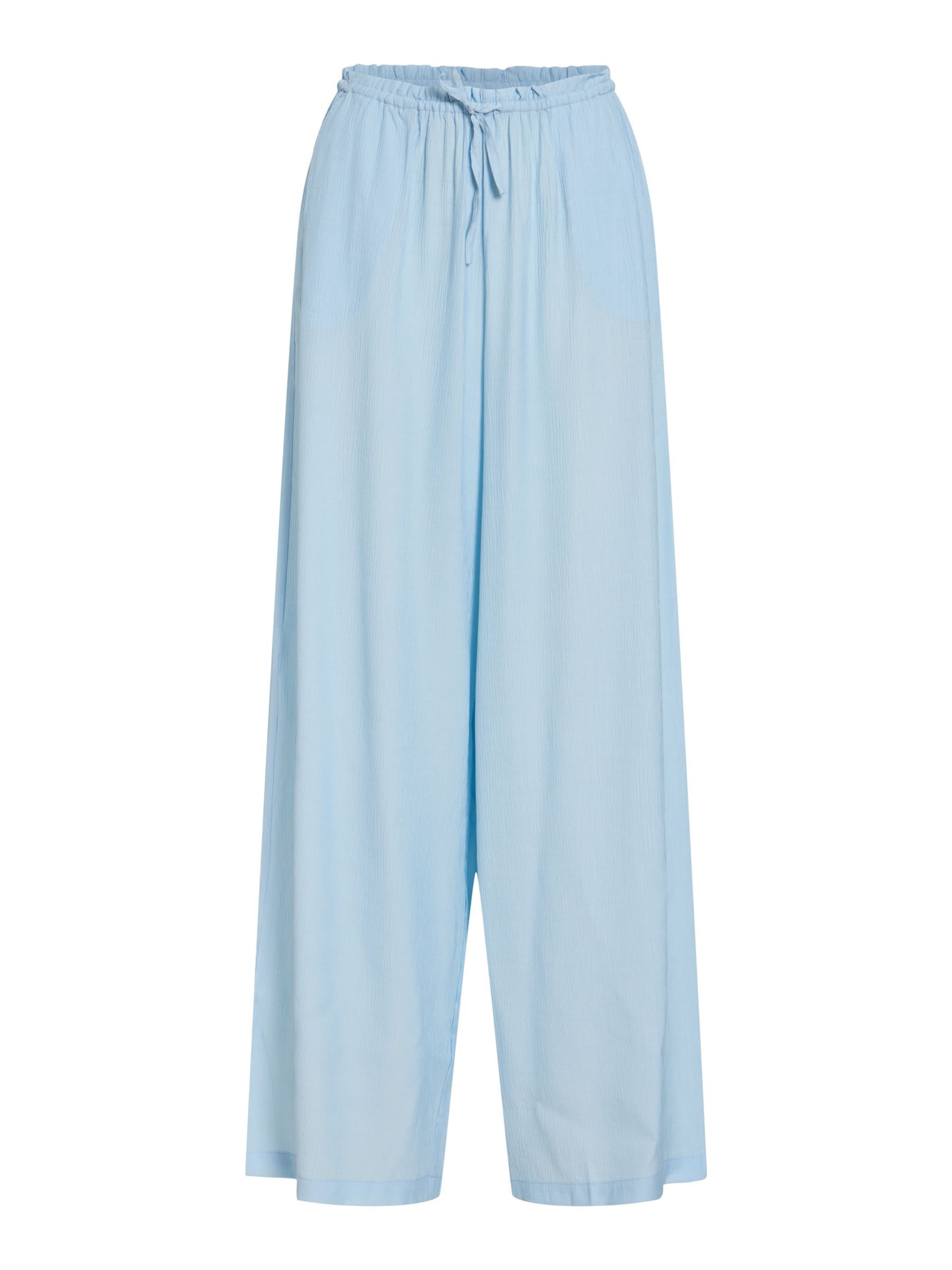 VILA - Pierna ancha Pantalón en azul: frente