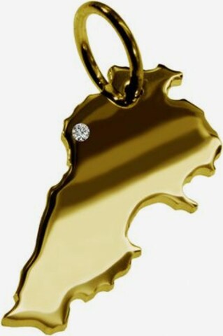 Pendentif 'Libanon' Schmuckador en or : devant