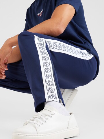 mėlyna Polo Ralph Lauren Siaurėjantis Kelnės 'ATHLETIC'