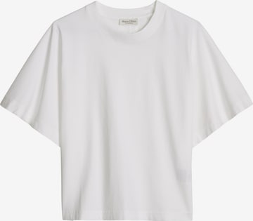 T-shirt Marc O'Polo en blanc : devant