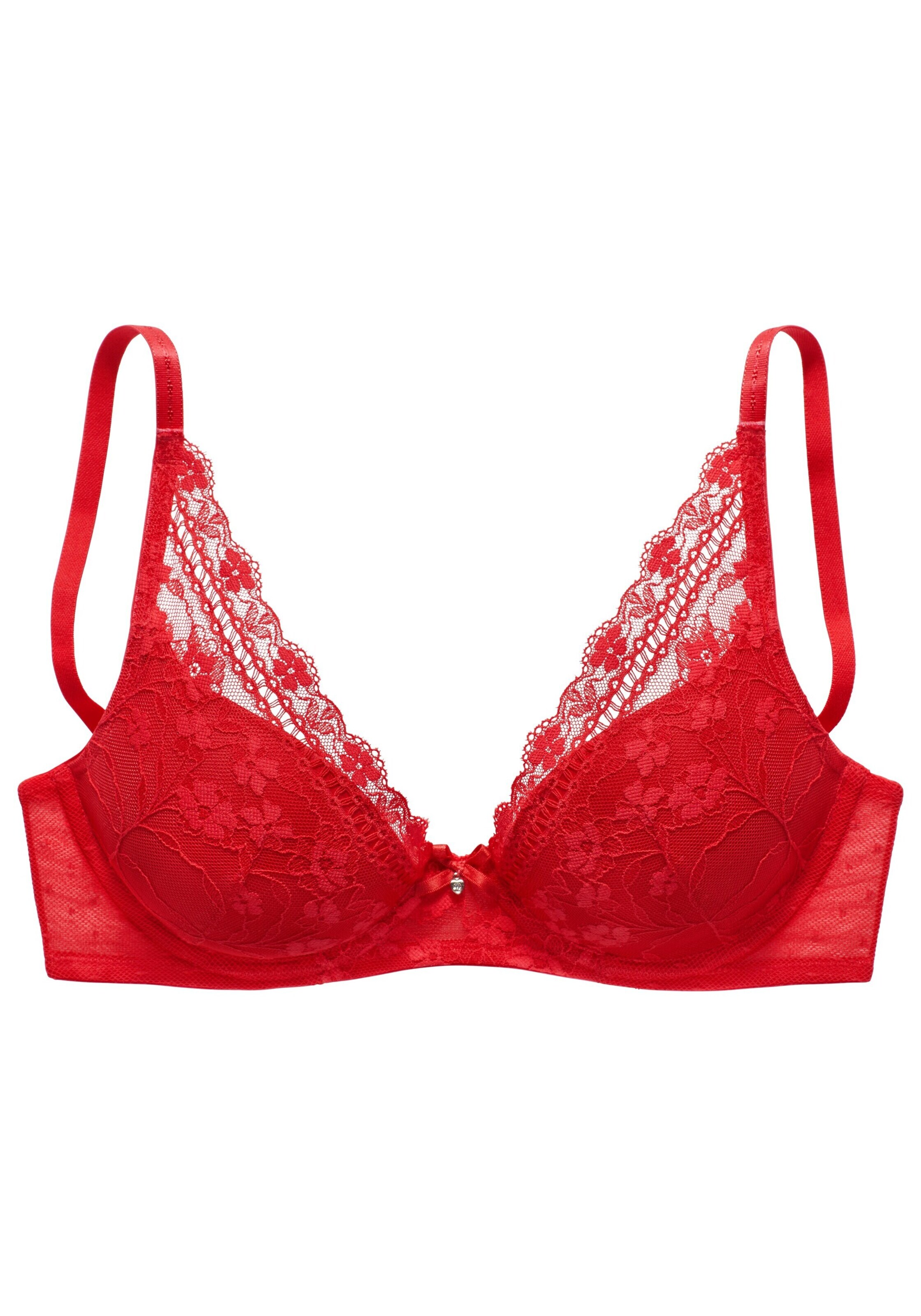 NUANCE Push-up Σουτιέν σε κόκκινο: μπροστά