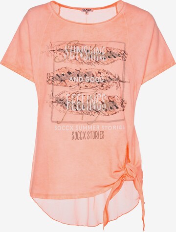 Soccx Shirt in Orange: front