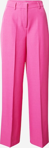 ONLY Bukser med fals 'HELENE' i pink: forside