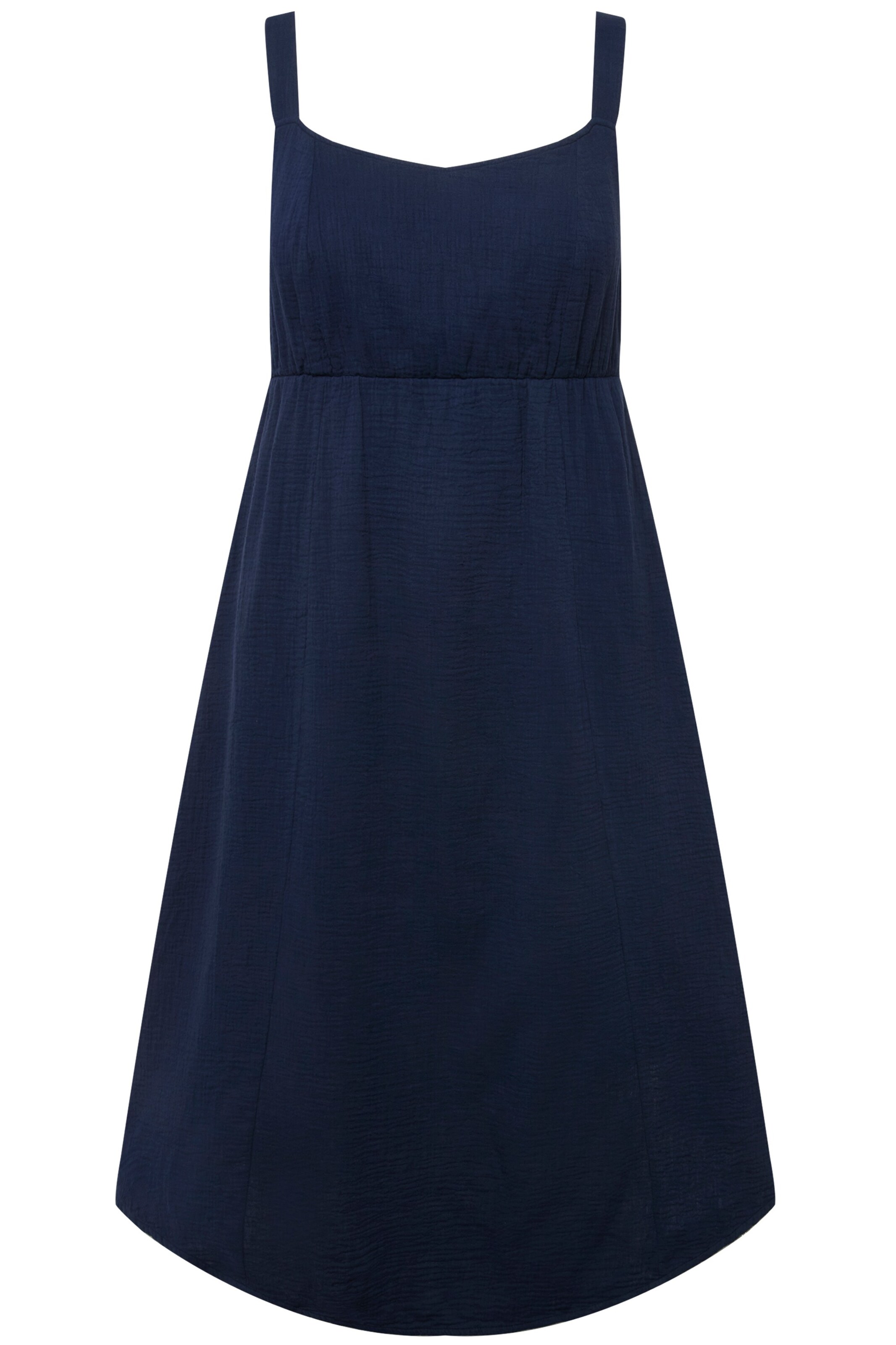 Ulla Popken Kleid in Blau: Vorderseite