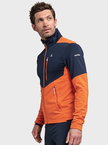 Veste en polaire fonctionnelle 'Hydalen' Schöffel en orange