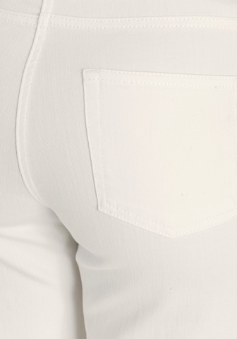 MAC Bootcut Jeans 'Rich' in Weiß