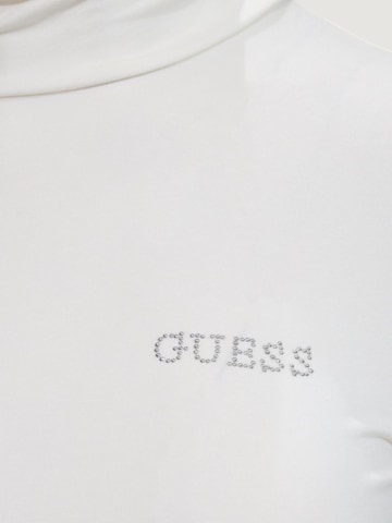 Top 'GRETA HIGH NECK LS K V6BP11 K6907' di GUESS in beige
