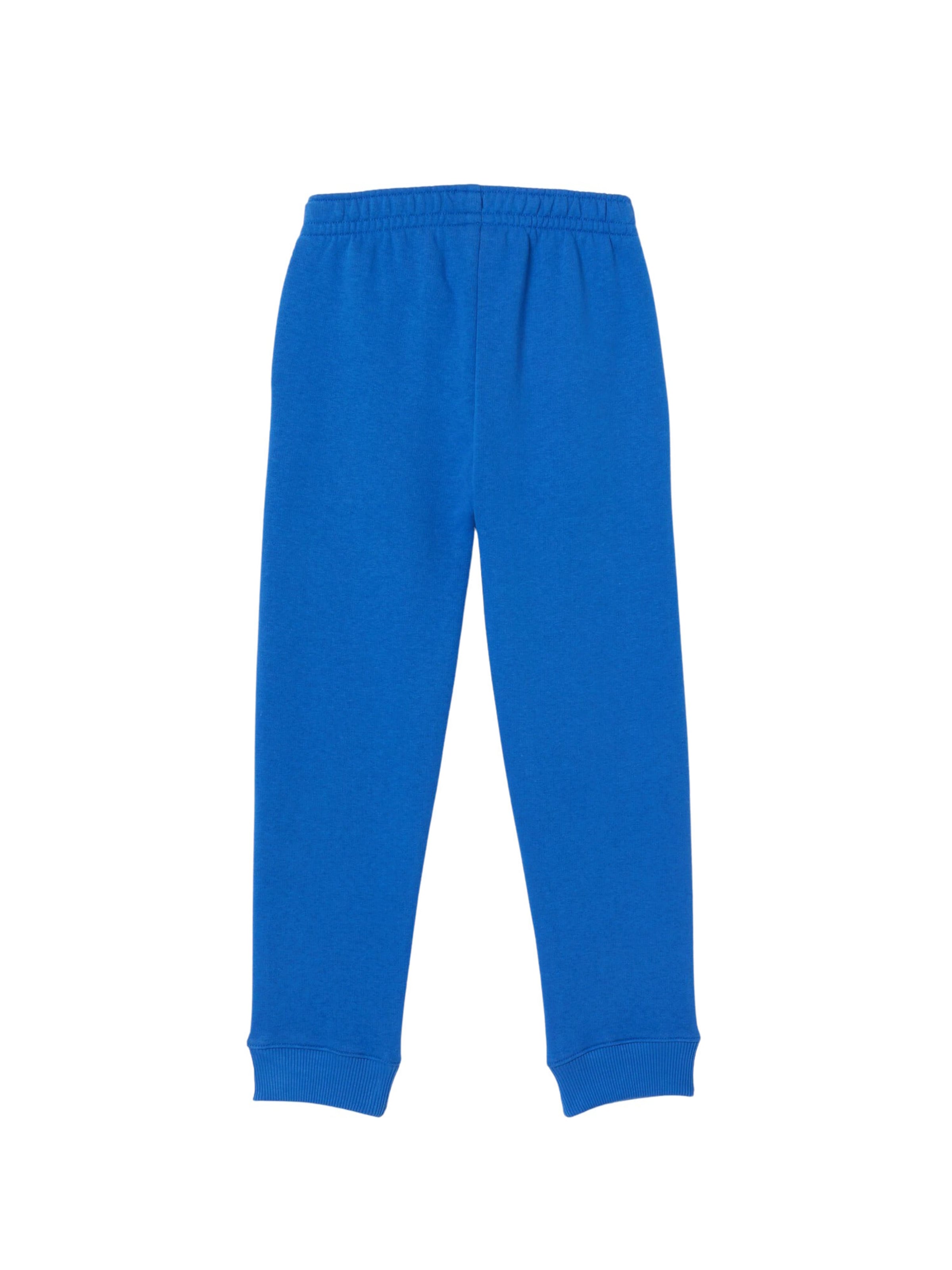 LACOSTE Tapered Trousers in Blue