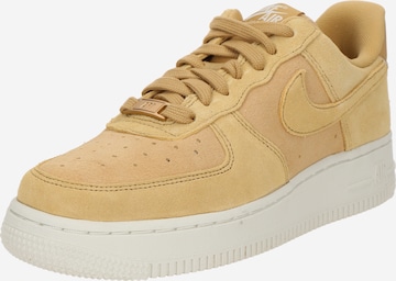 Nike Sportswear Низкие кроссовки 'AIR FORCE 1' в Желтый: спереди