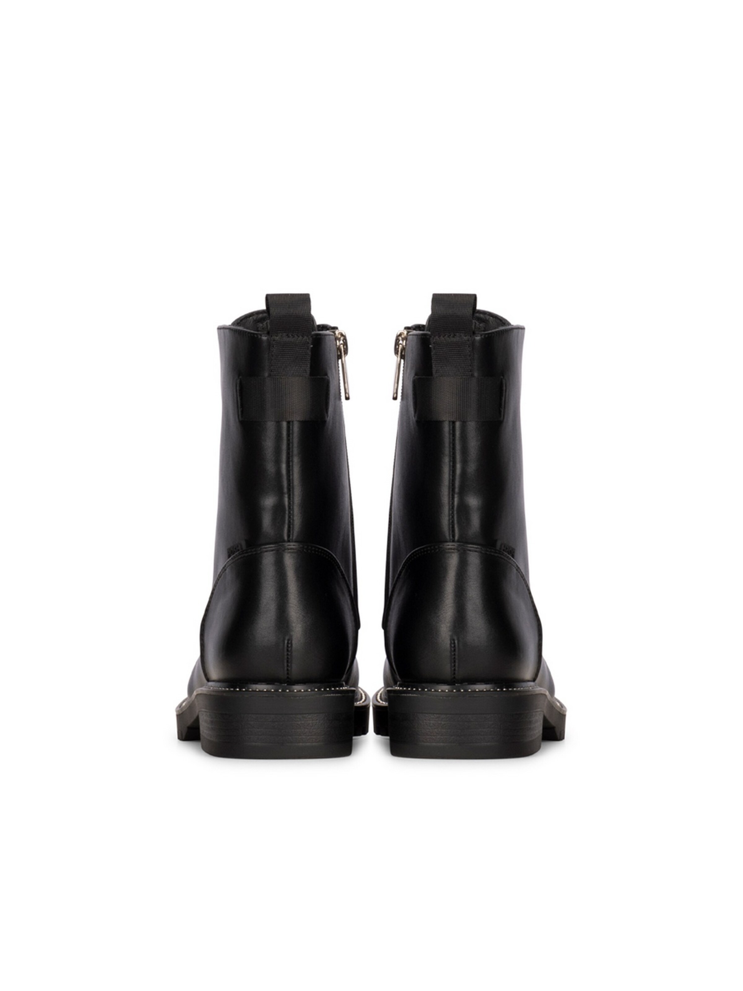 Bottines à lacets POSH by Poelman en noir