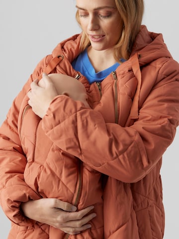 MAMALICIOUS Зимняя куртка в Оранжевый