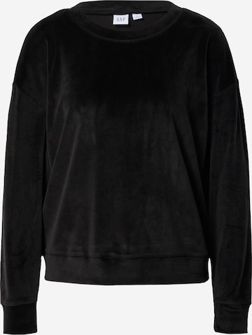 GAP Sweatshirt in Zwart: voorkant