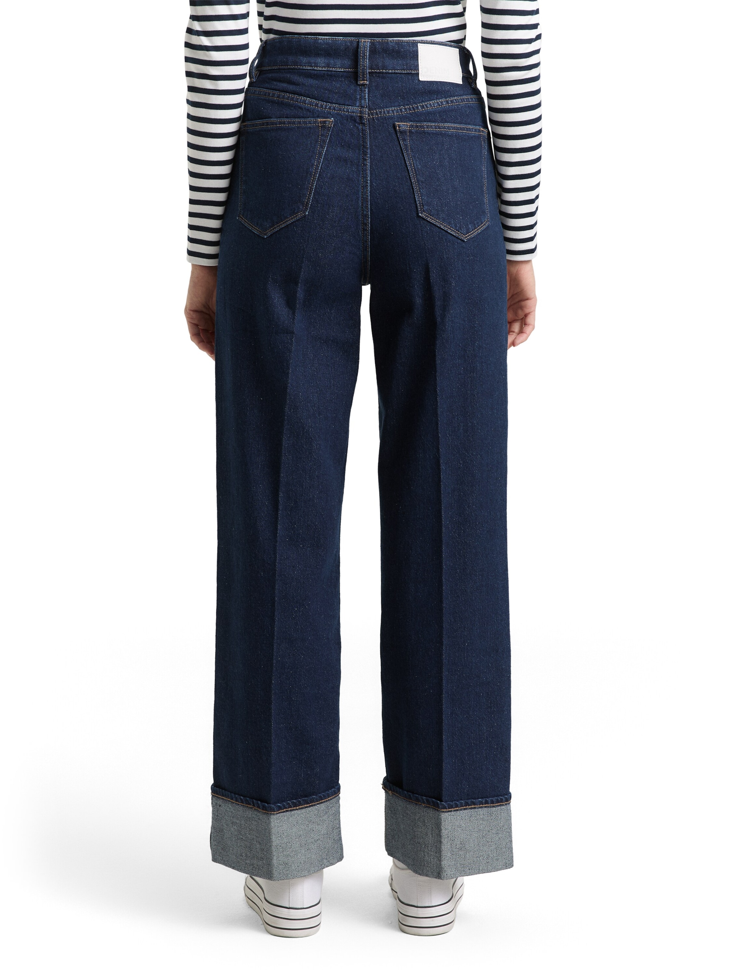 TOM TAILOR DENIM Wide Leg Jeans in Blau