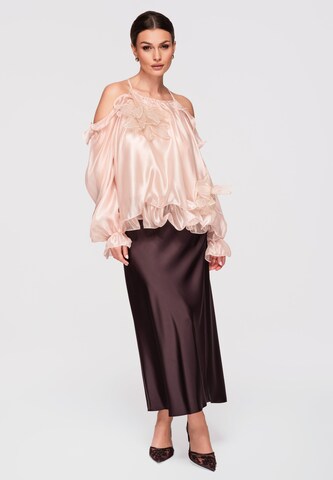 Ombre Bluse in Pink