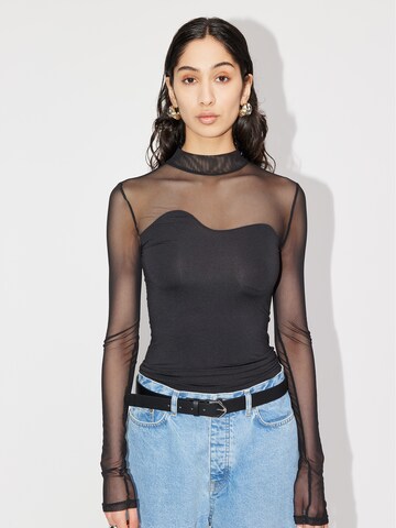 LeGer by Lena Gercke T-shirt 'Auguste' i svart