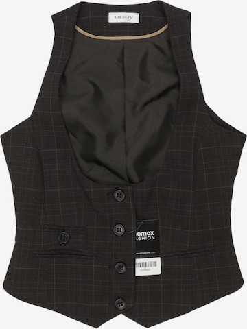 Orsay Weste XXS in Braun: Vorderseite