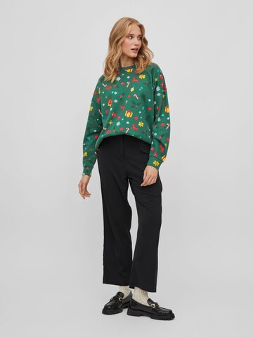 VILA Sweatshirt in Groen