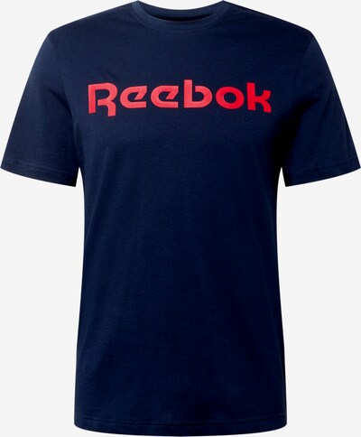 Reebok Sport Functioneel shirt in de kleur Donkerblauw / Grenadine, Productweergave
