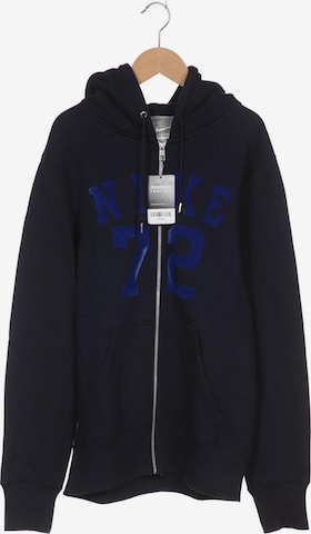 NIKE Kapuzenpullover S in Blau: predná strana