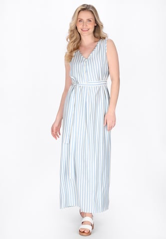 Robe d’été 'Casual' Usha en bleu : devant