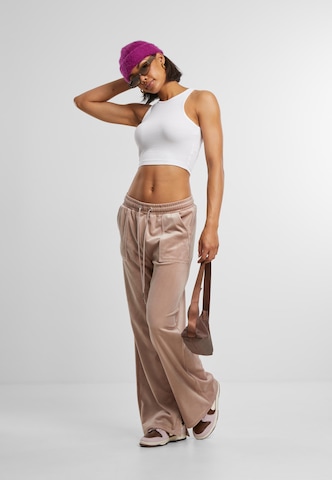 Loosefit Pantalon Urban Classics en rose