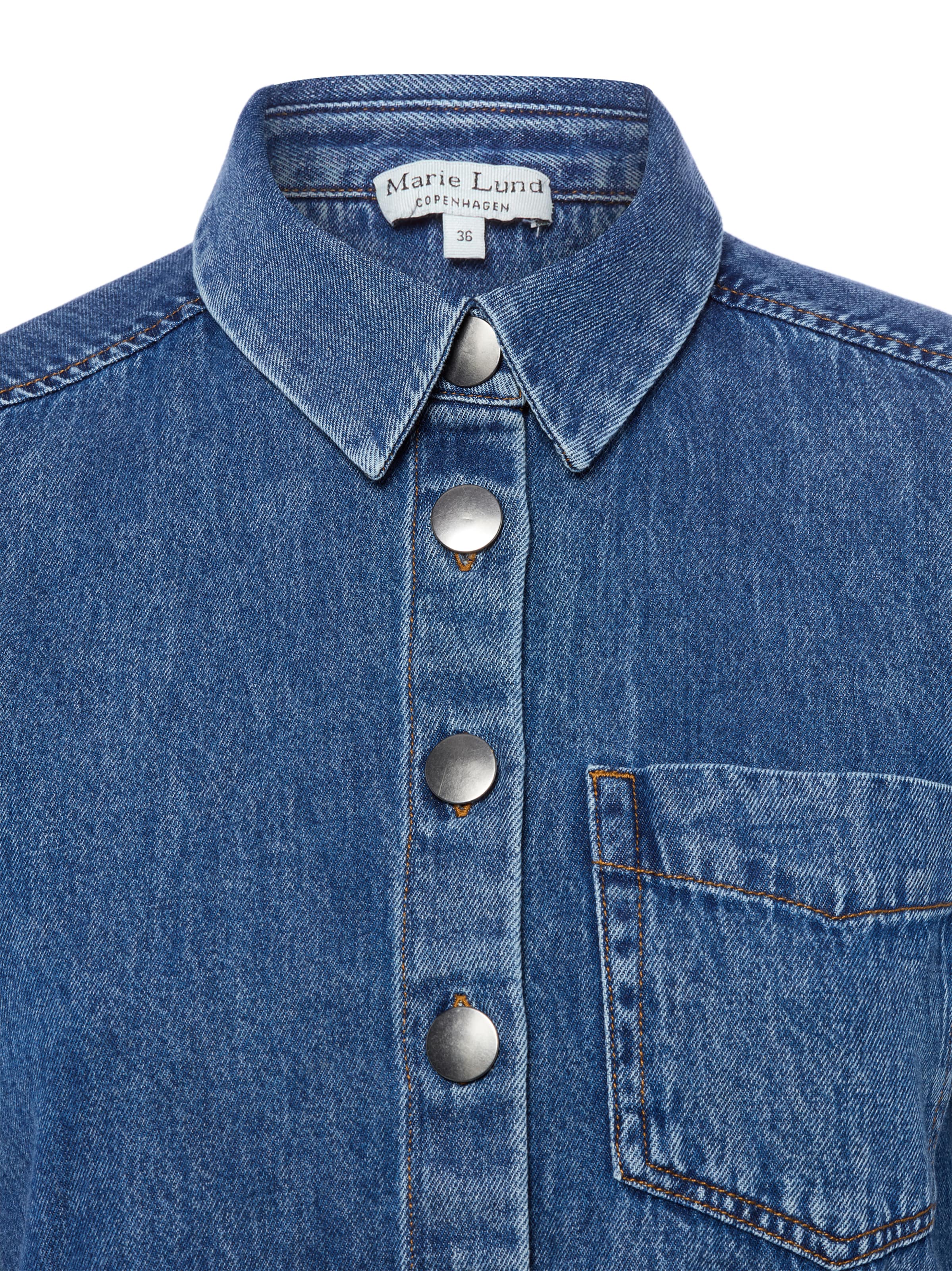 Marie Lund Blouse in Blue