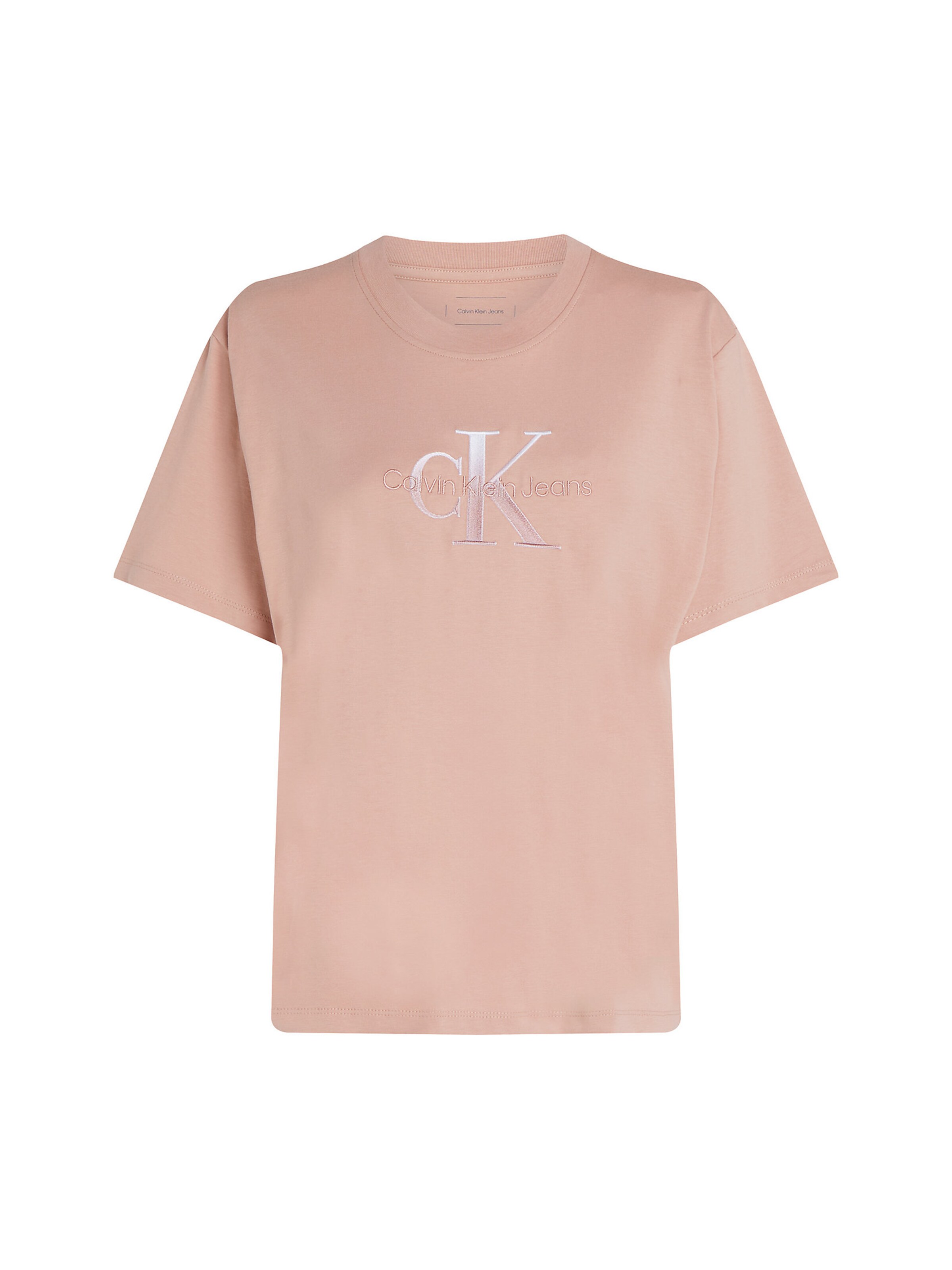 Calvin Klein Jeans T-Shirt in Orange: Vorderseite