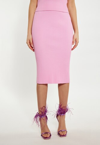 faina Skirt in Pink: front