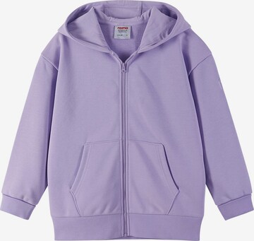 Veste de survêtement ' Huppuri ' Reima en violet : devant