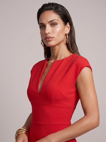 AUDRAY Sukienka etui 'LAUREN' w kolorze czerwony