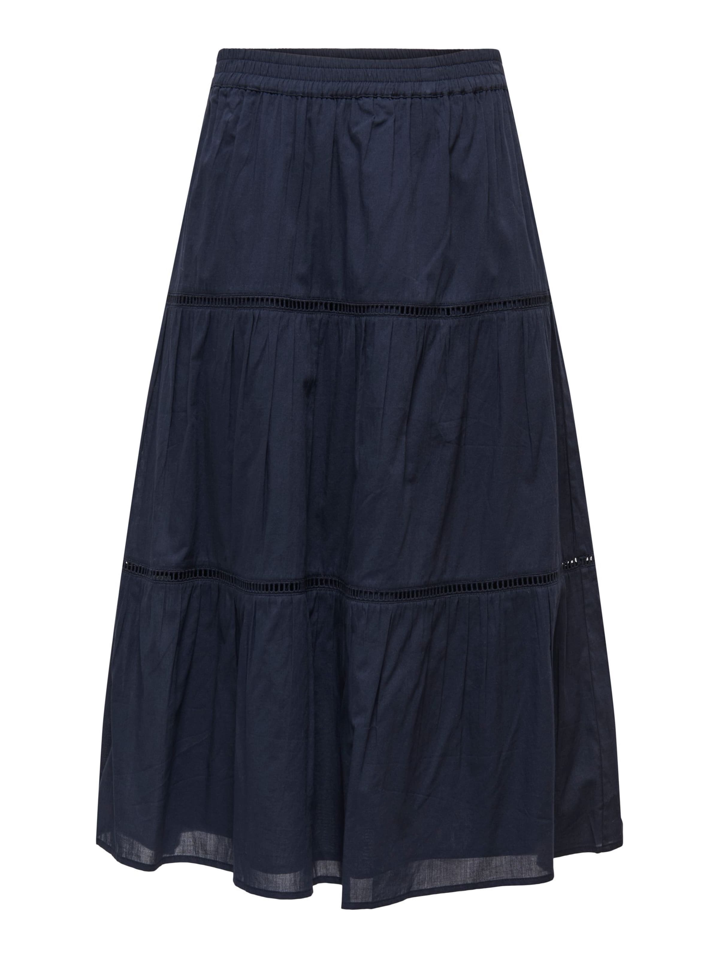 Jupe 'ONLIsabella' ONLY en bleu : devant