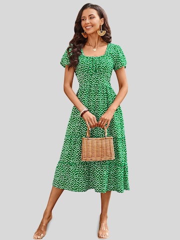 LapaPlus Sommerkleid in Grün