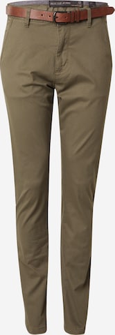 INDICODE JEANS Chino Pants 'GOWER' in Green: front