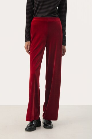 Part Two Slim fit Trousers 'Dorella' in Red
