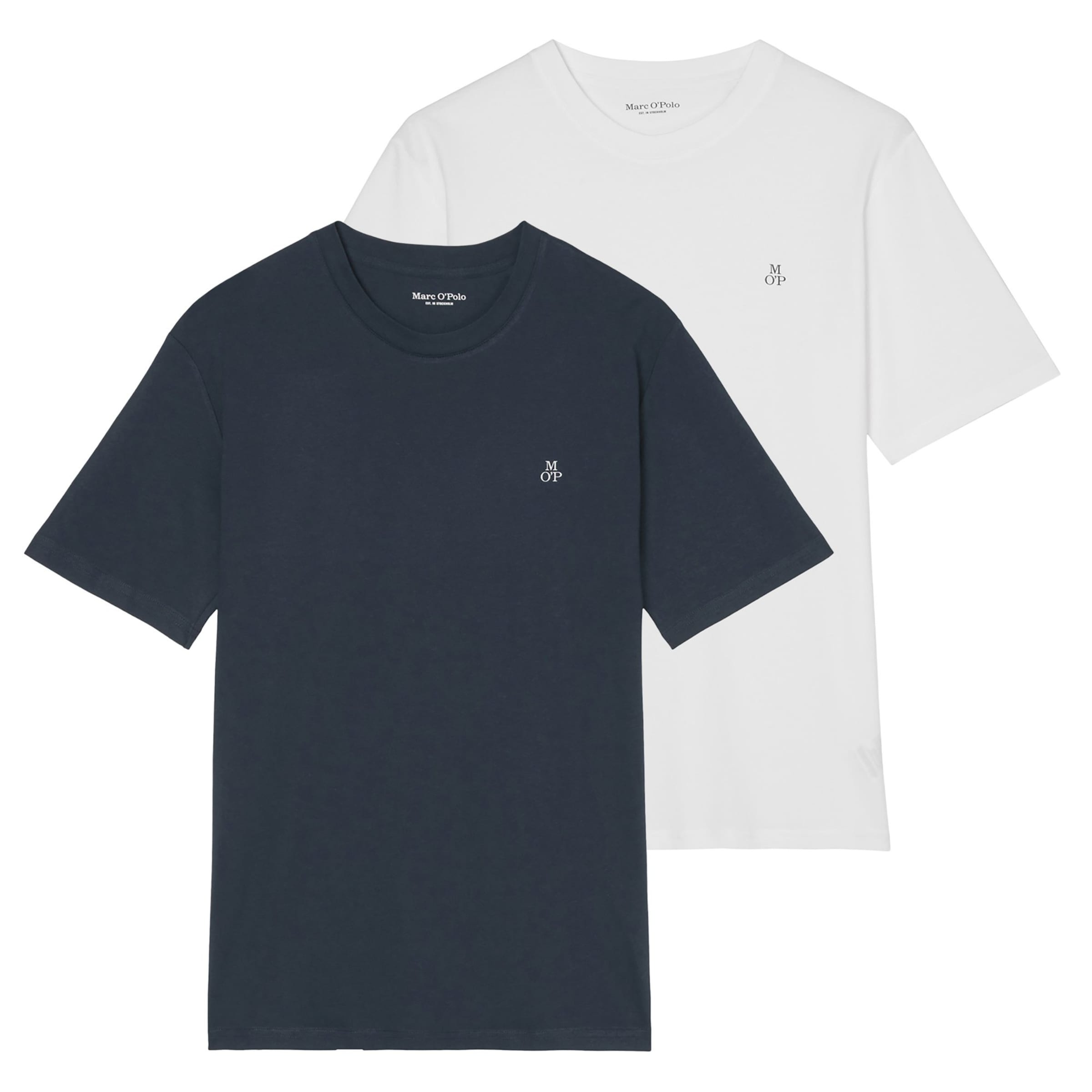 T-Shirt Marc O'Polo en bleu : devant