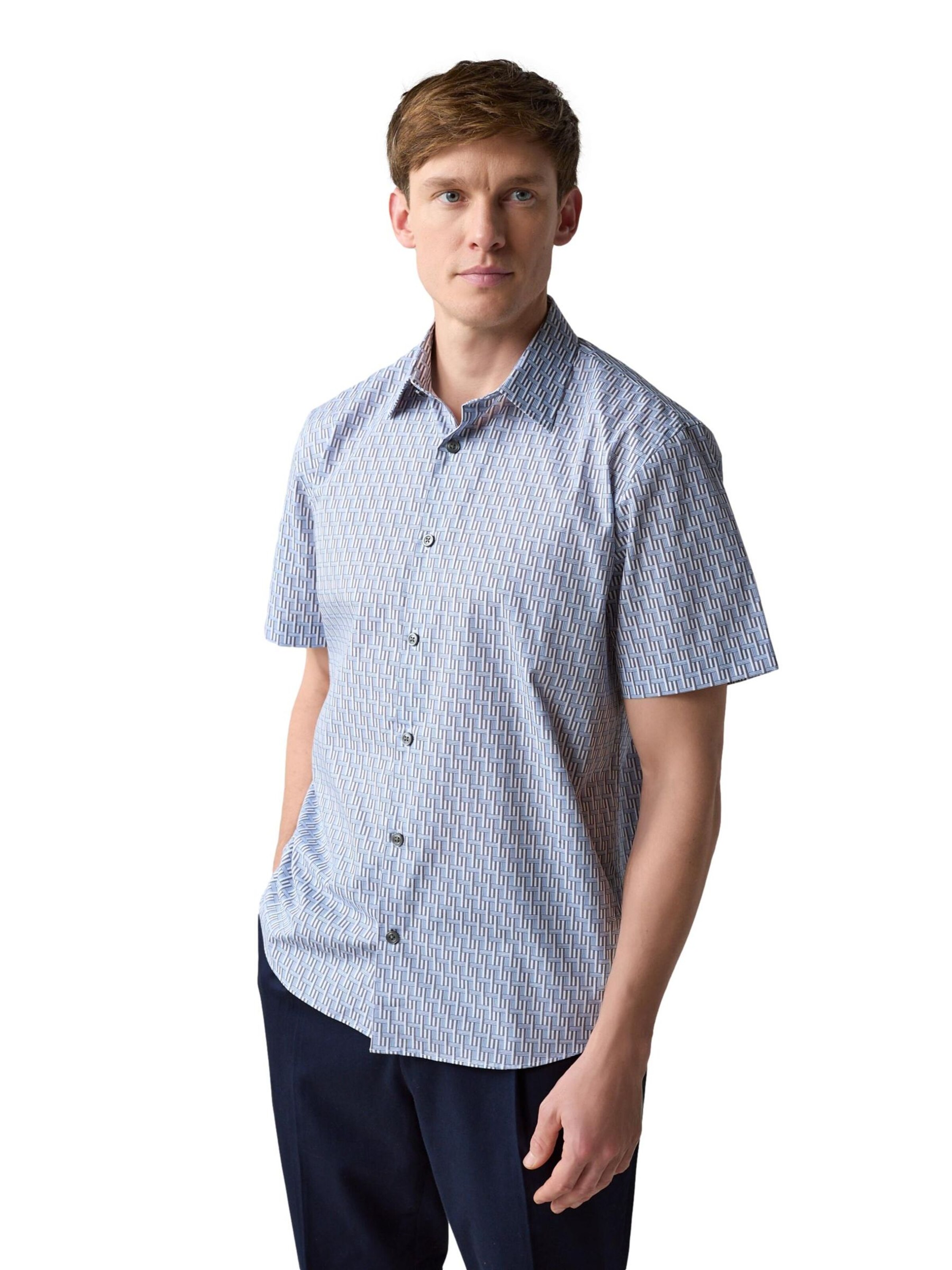Regular fit Camicia di Next in blu: frontale